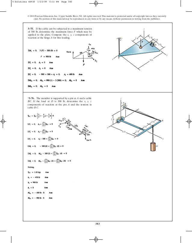 Engineering mechanics statics 11th edition solution manual pdf free